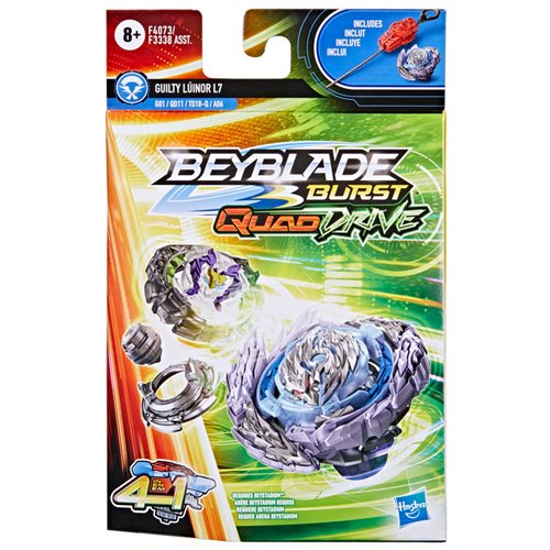 Beyblade Burst Quad Drive Starter Packs Wave 4 Case of 8