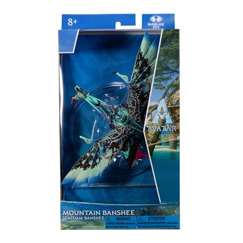 Avatar: The Way of Water World of Pandora Seafoam Mountain Banshee Action Figure