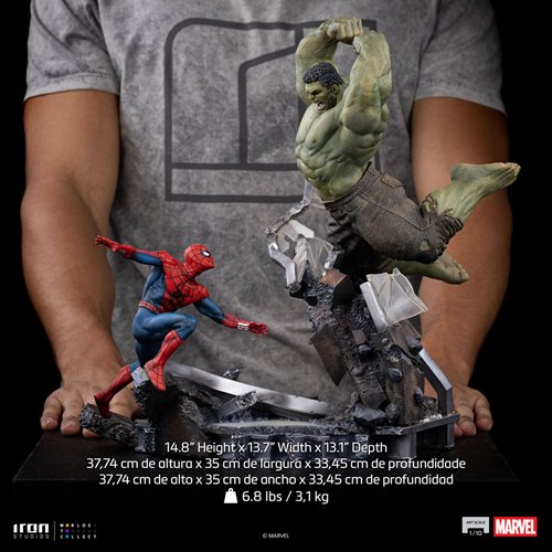 Spider-Man: Brand New Day Spider-Man vs Hulk 1:10 Art Scale Limited Edition Statue