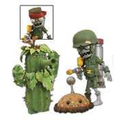 Plants vs. Zombies Foot Soldier Zombie Series 2 Action Figure 2-Pack