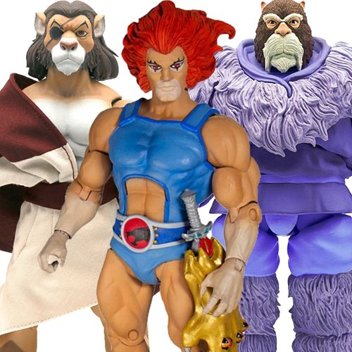 ThunderCats Ultimates Lion-O, Pumm-Ra, and Snowman7-Inch Action Figure Bundle of 3