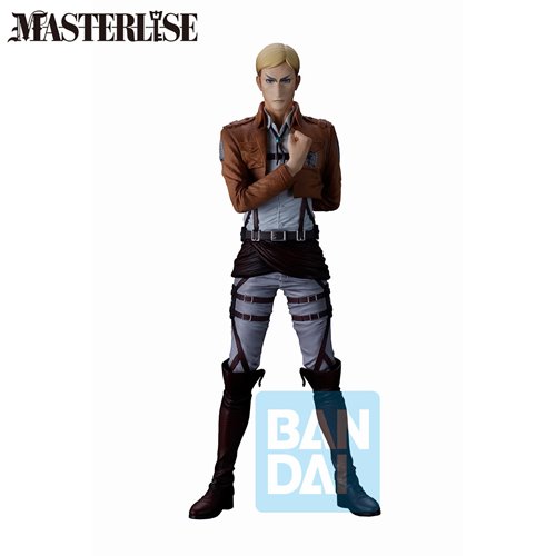 Attack on Titan Erwin Dedicate Your Heart Masterlise Ichibansho Statue