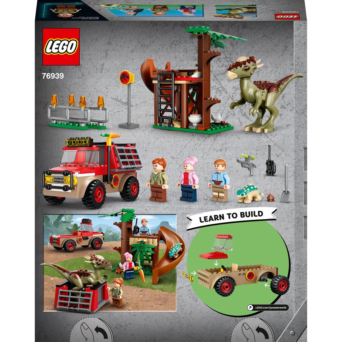 trådløs schweizisk krøllet LEGO 76939 Jurassic World Stygimoloch Dinosaur Escape