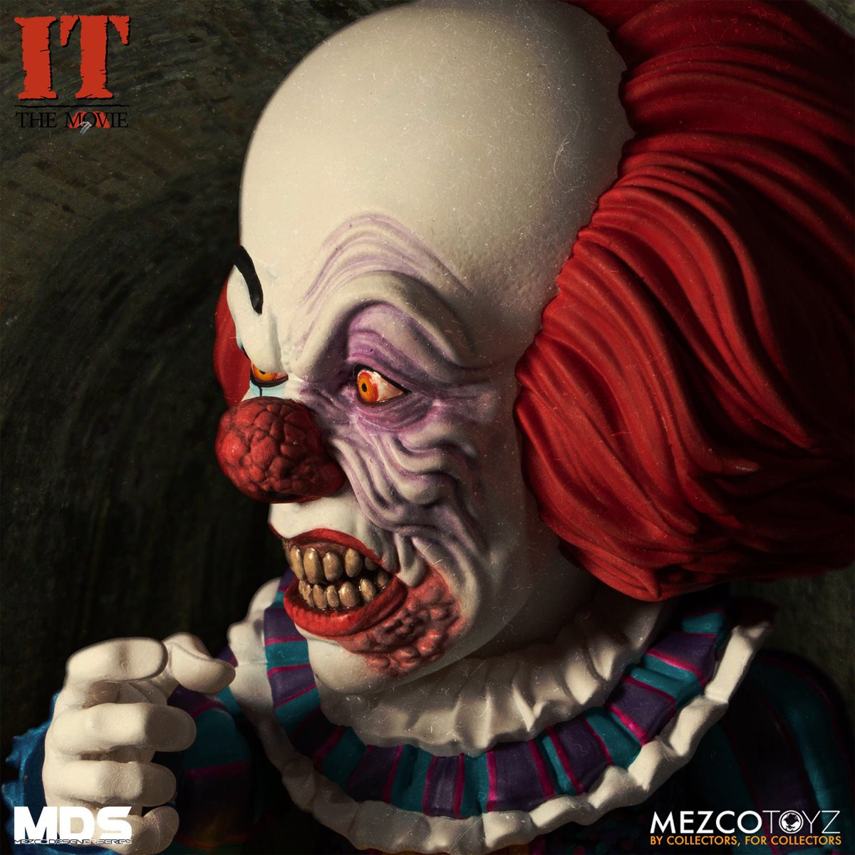 Mezco MDS IT 1990 Pennywise Deluxe 6 Inch Designer Series Figure