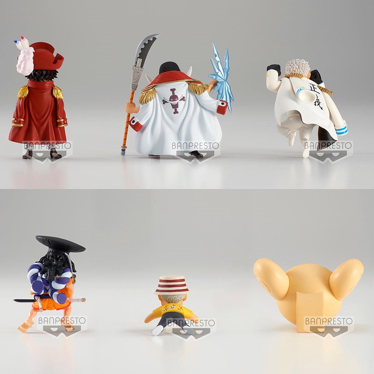One Piece World Collectable Figure The Great Pirates 100 Landscapes Vol.8  Set of 6 Figures