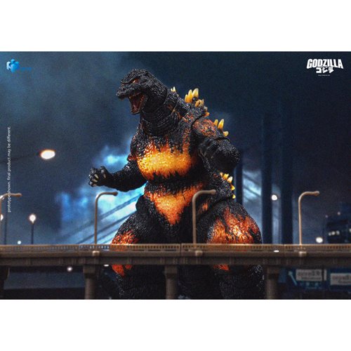 Godzilla vs. Destroyah 1995 Burning Godzilla Exquisite Basic Series None Scale 7-Inch Action Figure