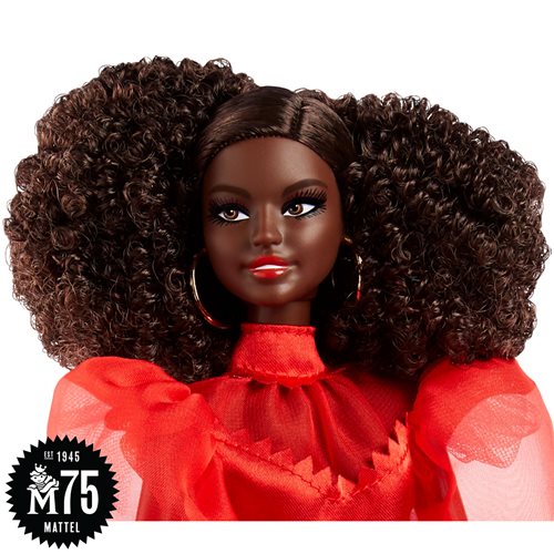 Barbie 75th Celebration Glam Doll Black Hair