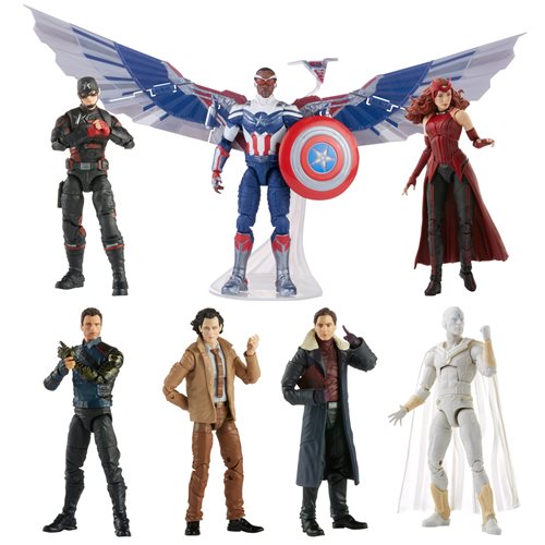 Avengers 2021 Marvel Legends 6-Inch Action Figures Wave 1 Case of 8 - Free Shipping