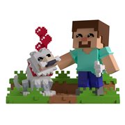 Minecraft Collection Taming a Wolf Vinyl Figure #13