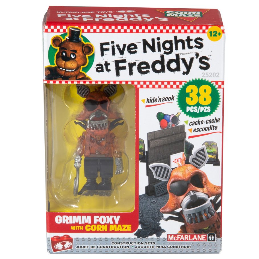 McFarlane Toys Five Nights at Freddy's Parts & Services Micro Action Figure  Set, 39 Pieces 