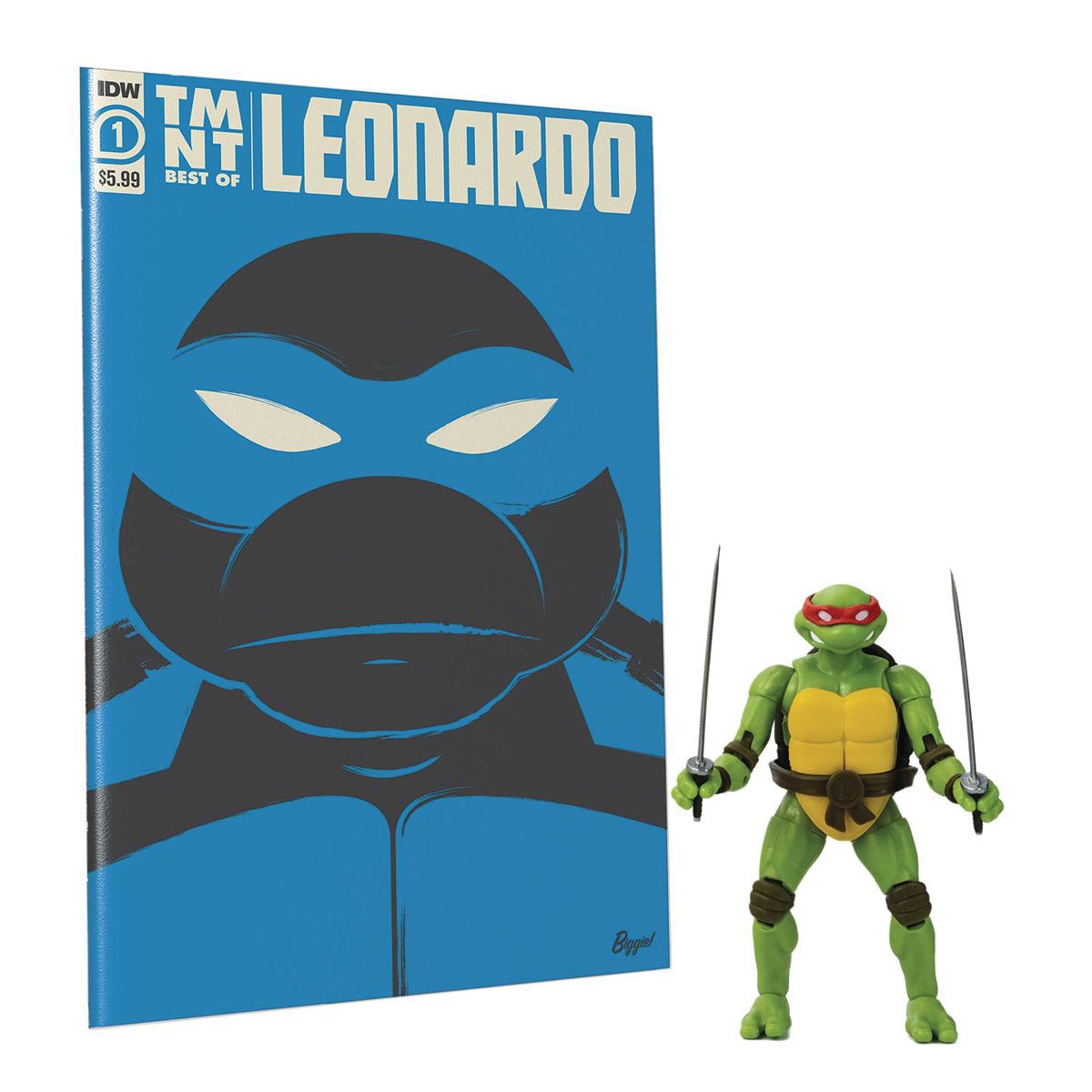 Leonardo Teenage Mutant Ninja Turtle Comic Book in Very Fine