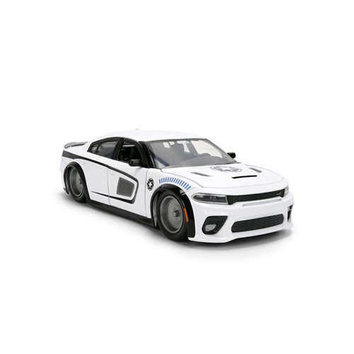 Hollywood Rides Star Wars 2021 Dodge Charger SRT Hellcat 1:24 Scale Die-Cast Metal Vehicle with Stor