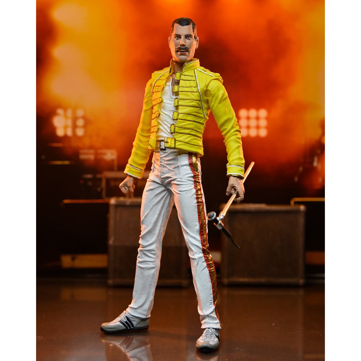 Queen Freddie Mercury The Magic Tour '86 7-Inch Scale Action 