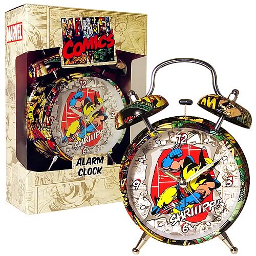 Marvel Retro Collection Wolverine Alarm Clock