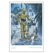 Star Wars Waiting at the South Entrance by Bryan Snuffer Paper Giclee Art Print