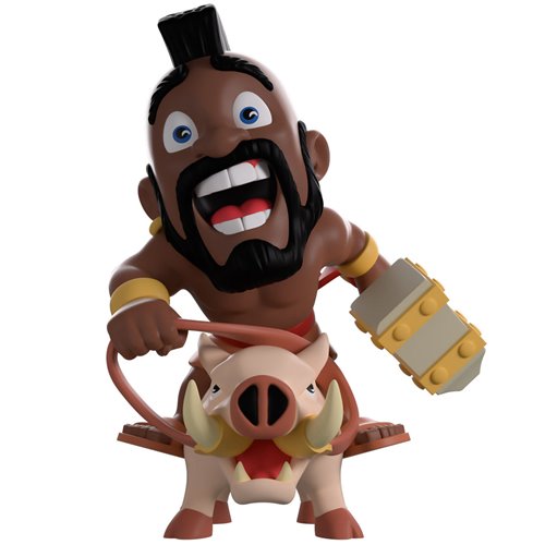 The World of Clash Collection Hog Rider Vinyl Figure #1
