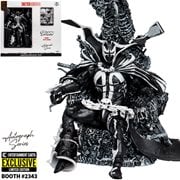 Spawn with Throne Sketch Edition Autograph Series Gold Label 7-Inch Scale Action Figure - Entertainment Earth Exclusive