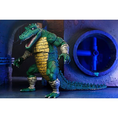Teenage Mutant Ninja Turtles Mirage Comics Leatherhead Deluxe Action Figure