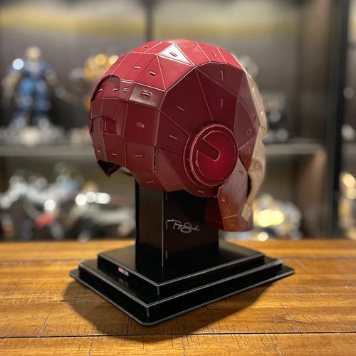 Marvel Iron Man Helmet 3D Model Puzzle Kit