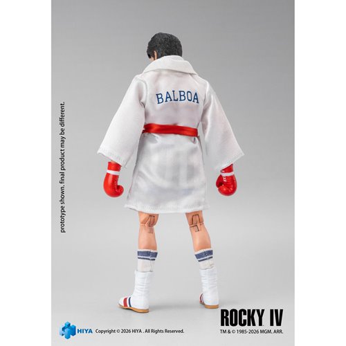 Rocky IV Rocky Boxer Version Exquisite Super Series 1:12 Scale Action Figure