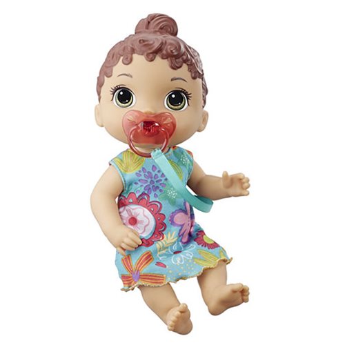 Baby Alive Baby Lil Sounds Interactive Brown Hair Baby Doll