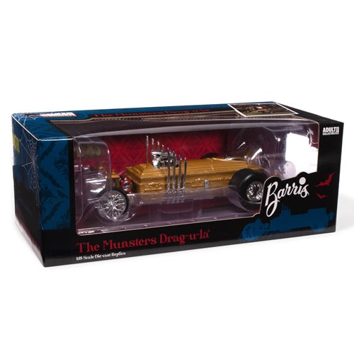 George Barris Dragula 1:18 Scale Die-Cast Metal Vehicle