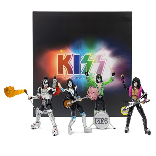 KISS Vegas Outfits BST AXN 5-Inch Action Figure 4-Pack
