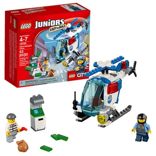 Brand New LEGO Juniors 10720 Police Helicopter Chase 