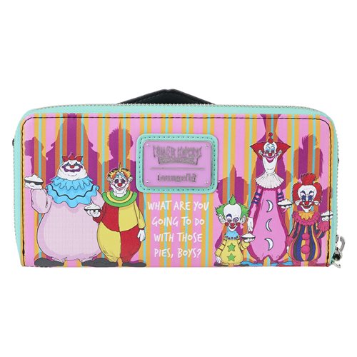 Killer Klowns from Outer Space Zip-Around Wristlet
