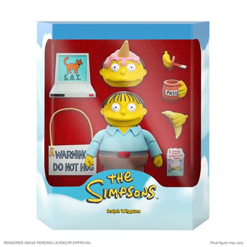 The Simpsons Ultimates Ralph Wiggum 7-Inch Action Figure