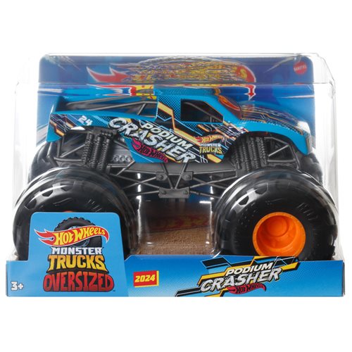 Hot Wheels Monster Trucks 1:24 Scale Vehicle 2024 Mix 10 Case of 4