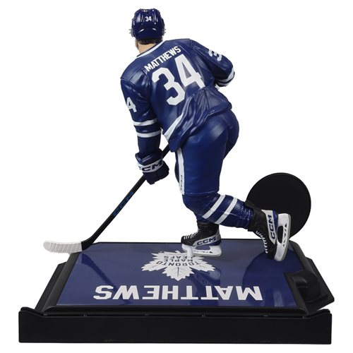 NHL SportsPicks Toronto Maple Leafs Auston Matthews 7-Inch Scale Posed Figure Case of 6