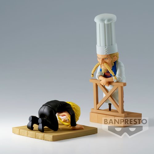 One Piece Sanji and Zeff 2 Log Stories World Collectable Mini-Figure