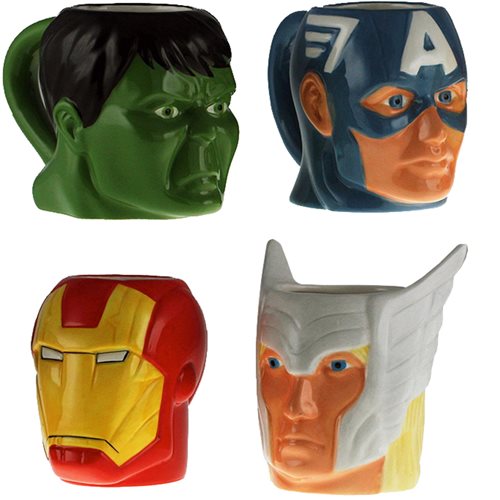 Avengers Characters 16 oz. Mug 4-Pack