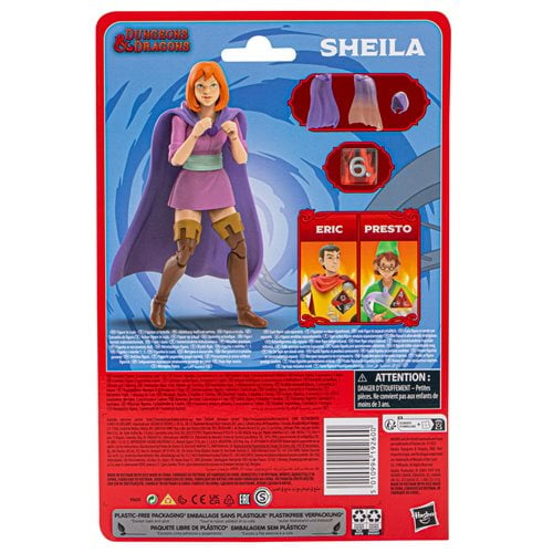 Dungeons & Dragons Cartoon Series Shelia 6-Inch Action Figure