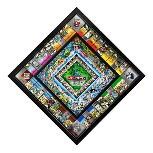 Monopoly 3D World Edition by Charles Fazzino Game