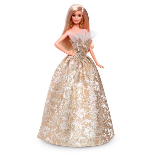 Barbie 2025 Holiday Doll with Blonde Hair