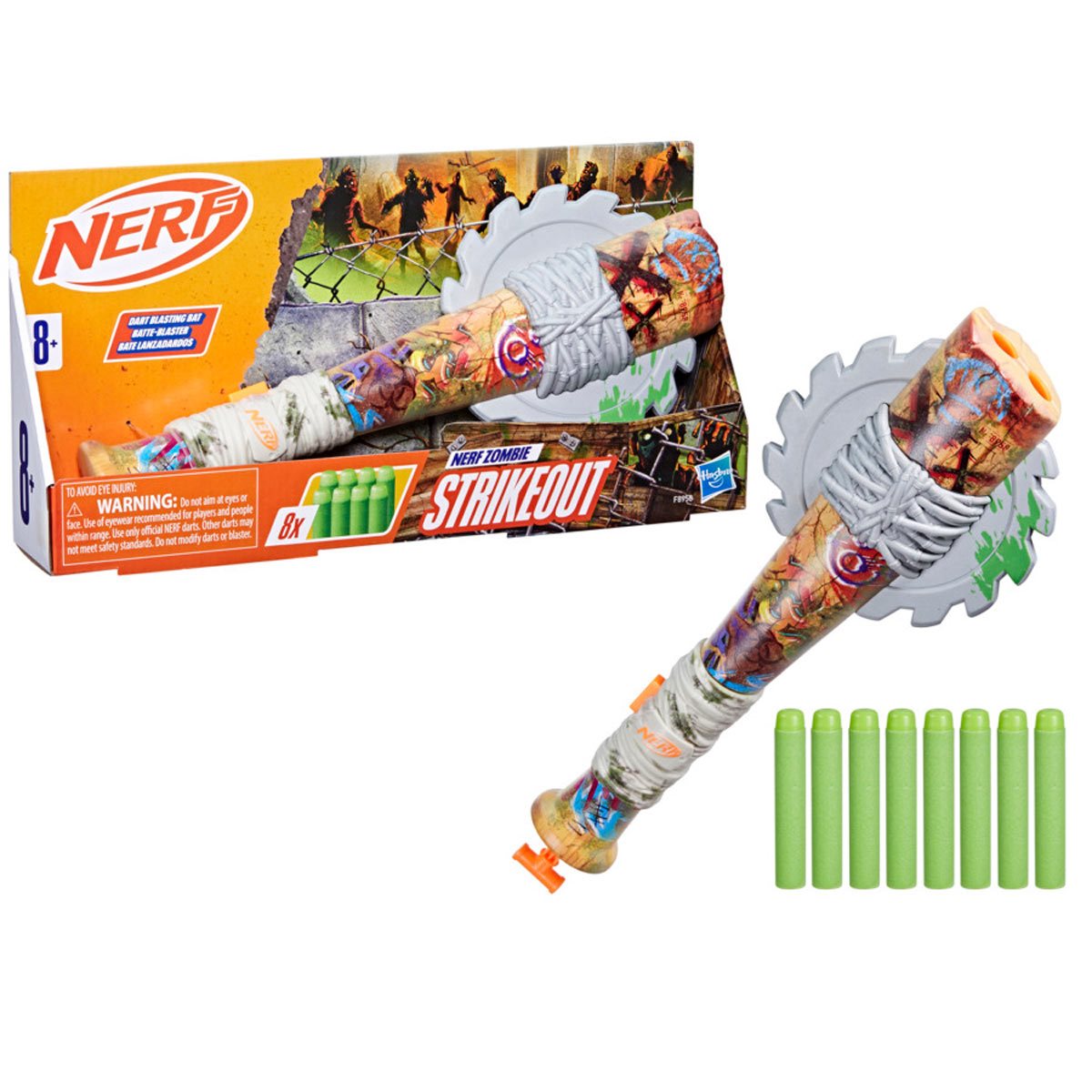 Nerf Zombie Strikeout Dart Blaster - Entertainment Earth