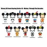 Mickey Through the Years 3D Figural Key Chain Random 6-Pack