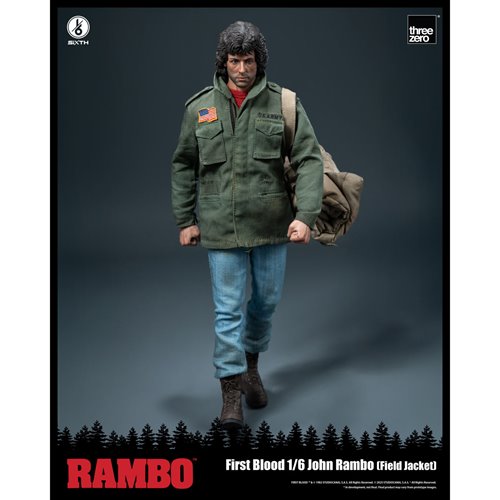 Rambo: First Blood John Rambo Field Jacket 1:6 Scale Action Figure