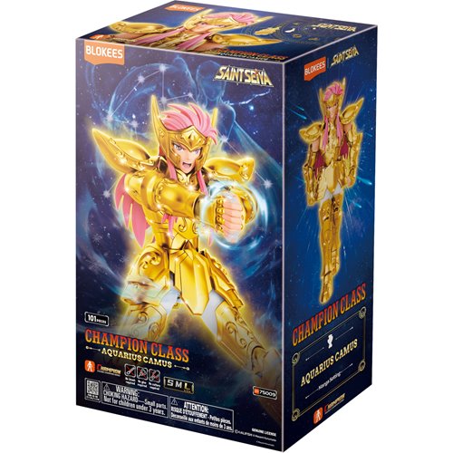 Saint Seiya Champion Class Aquarius Camus CC08 Blokees Model Kit