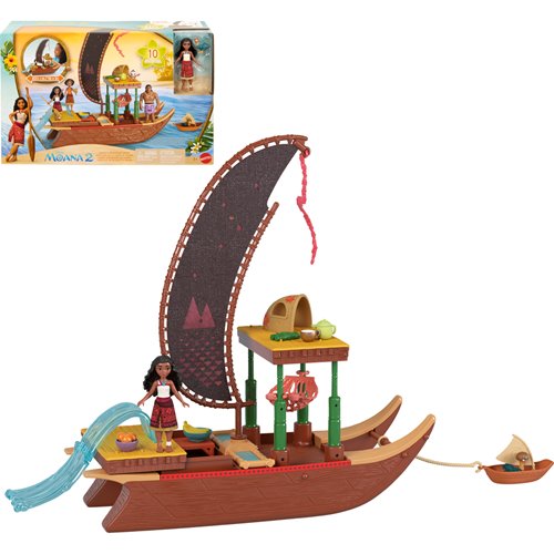 Moana 2 Moana's Adventure Canoe Playset