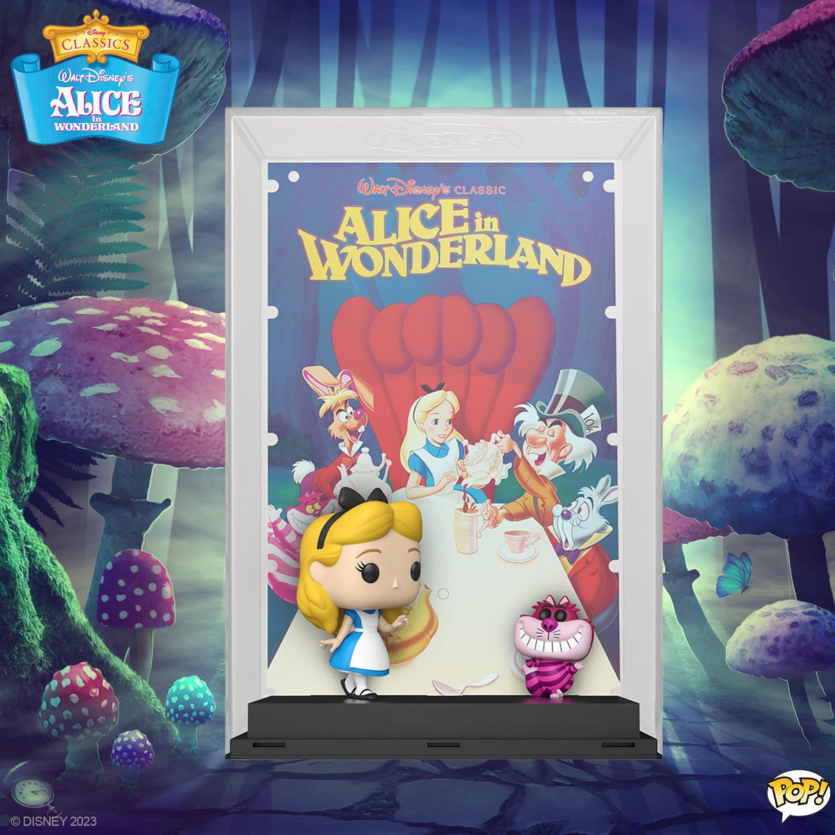 Alice in Wonderland (Disney) Funko Pop! Movie Poster - CLARKtoys