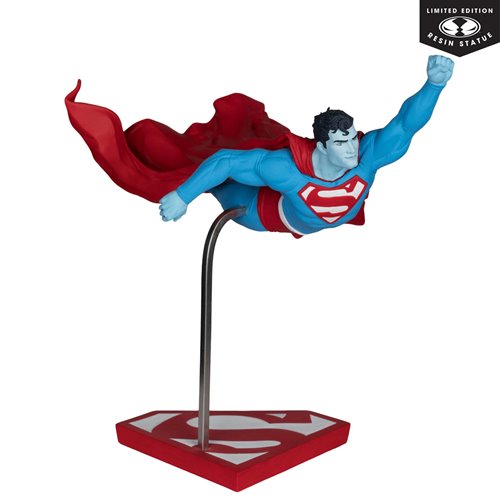 DC Direct Superman by Lee Bermejo Superman Red and Blue 1:10 Scale Resin Statue