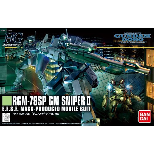 Mobile Suit Gundam 0080: War in the Pocket GM Sniper II High Grade 1:144 Scale Model Kit