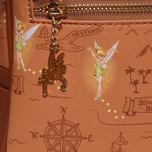 Peter Pan Neverland Map Mini-Backpack - Entertainment Earth Exclusive