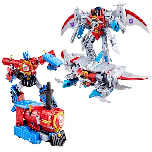 Transformers Timelines Hearts of Steel Comic Edition Optimus Prime and Starscream