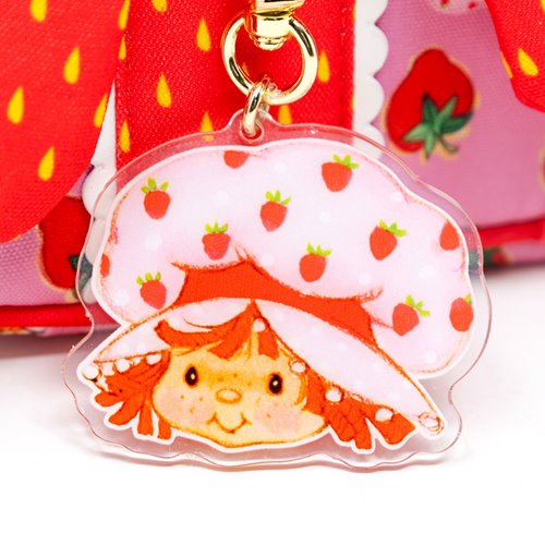 Strawberry Shortcake Duffelette Crossbody Bag with Acrylic Charm