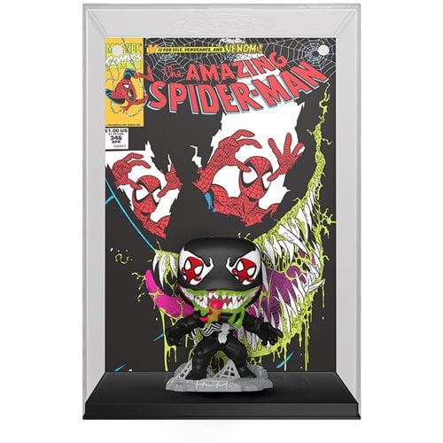 Amazing Spider-Man #346 Venom Funko Pop! Comic Cover Figure #81 with Case