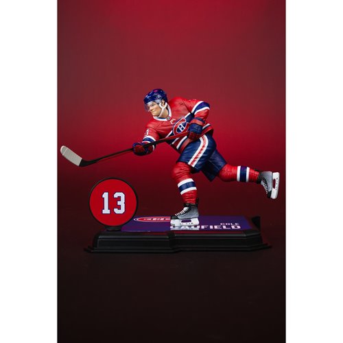 NHL SportsPicks Montreal Canadiens Cole Caufield Alternate Jersey 7-Inch Posed Figure